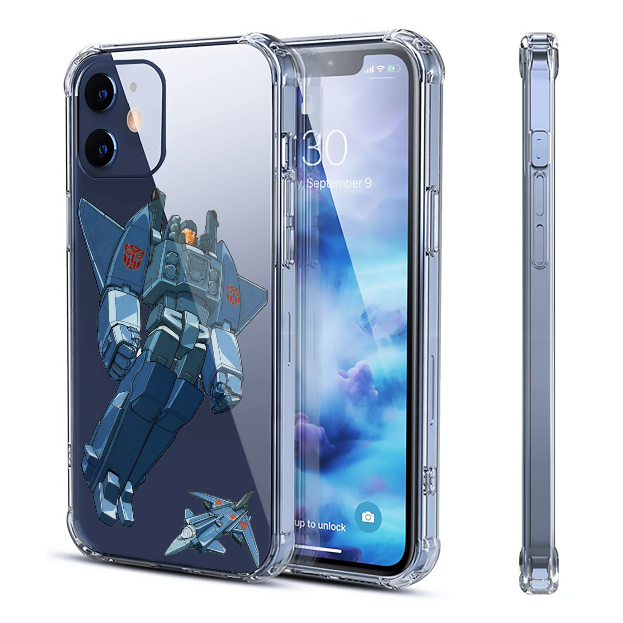 （画像用）  【iPhone 12シリーズ対応】透明スマホケース（クリアソフトケース）
